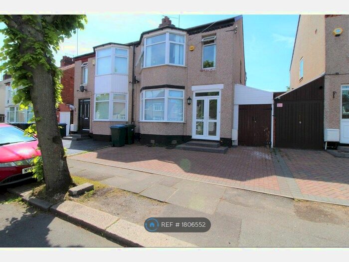 4 Bedroom Semi-Detached House To Rent In Loudon Avenue, Coventry, CV6