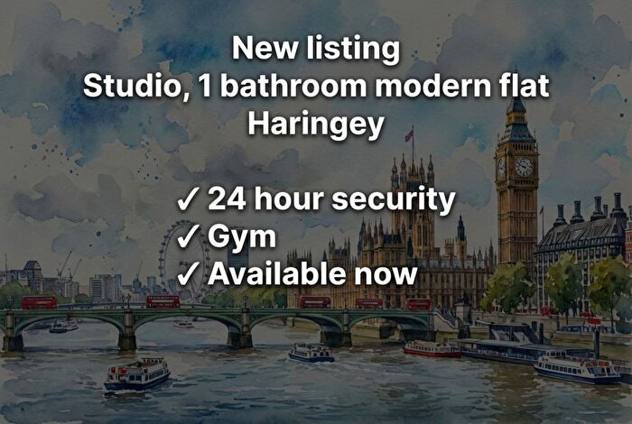 Studio To Rent In Chesnut Road, London, N17