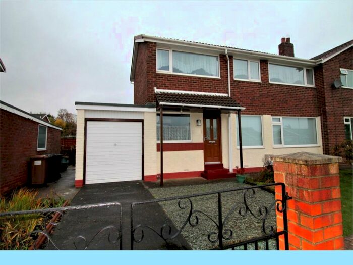 3 Bedroom Semi-Detached House To Rent In Briar Lea, Shiney Row, Houghton Le Spring, County Durham, DH4