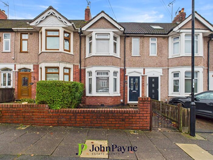 2 Bedroom Terraced House For Sale In Baronsfield Road, Cheylesmore, Coventry, CV3