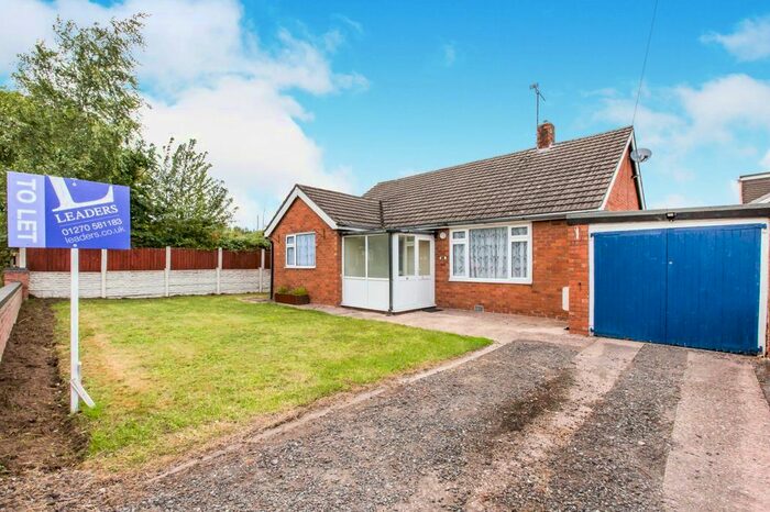 3 Bedroom Detached House To Rent In Mere Road, Weston, CW2