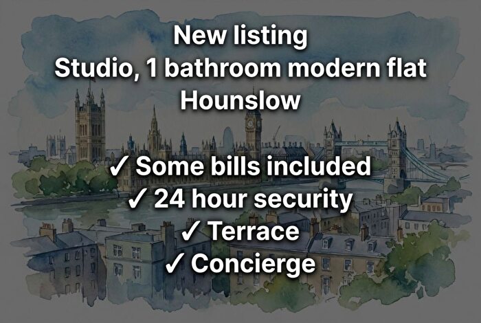 Studio To Rent In Victoria Road, Feltham, TW13