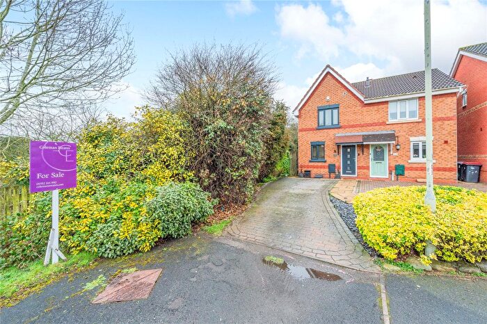 2 Bedroom Semi Detached House For Sale In Low Valley Close, Ketley, Telford, Shropshire, TF1