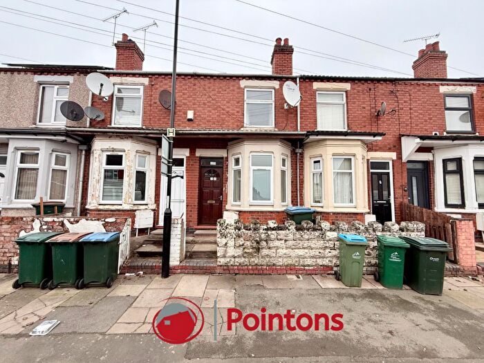 3 Bedroom Terraced House To Rent In Beresford Avenue, Foleshill, Coventry, CV6