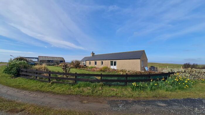 2 Bedroom Detached Bungalow For Sale In Widewall, South Ronaldsay, Orkney, KW17
