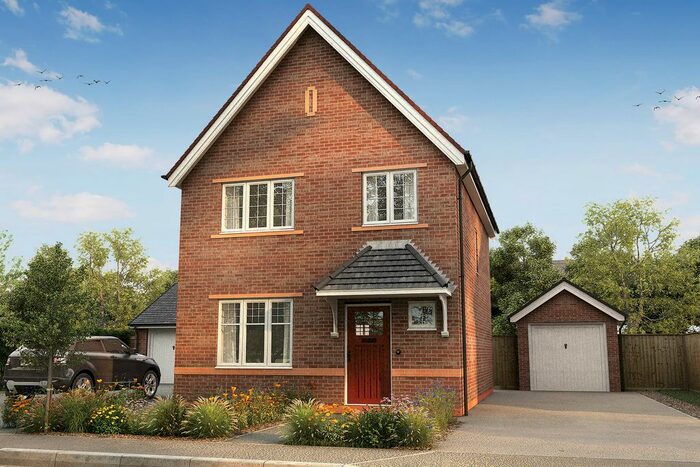 4 Bedroom Detached House For Sale In "The Heaton" At Texel Road, Long Lawford, Rugby, CV23