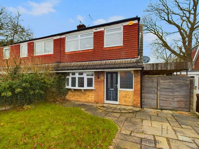 3 Bedroom Semi-Detached House To Rent In St. Oswalds Crescent, Brereton, Sandbach, Cheshire, CW11