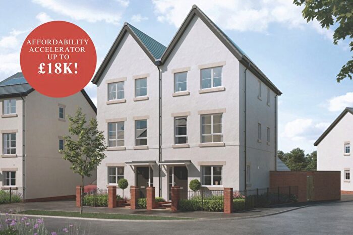 3 Bedroom Semi Detached House For Sale In "The Peregrine" At Trood Lane, Exeter, EX2