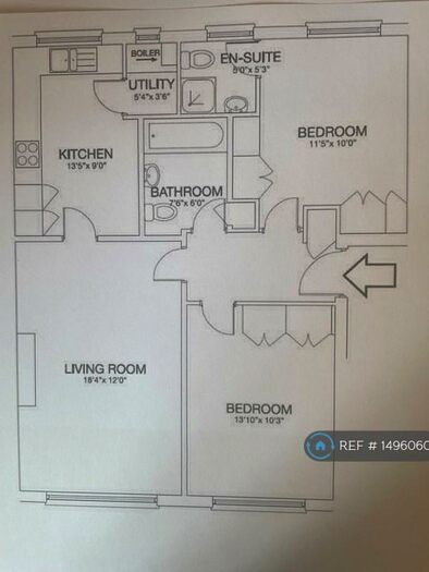 2 Bedroom Flat To Rent In Windsor Court, London, N11