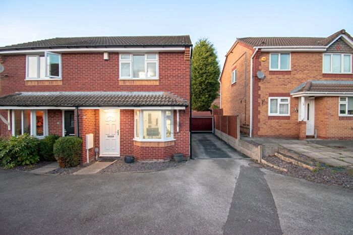 2 Bedroom Semi Detached House For Sale In Oak Close, Coalville, LE67