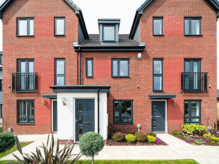 3 Bedroom Terraced House For Sale In "The Saunton" At Valley Park, Eskdale Drive, Didcot, OX11