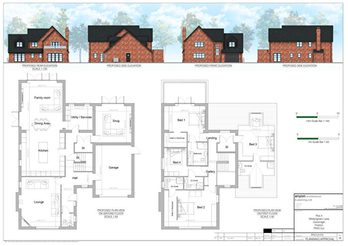 4 Bedroom Detached House For Sale In Plot Whittingham Lane, Preston, PR3