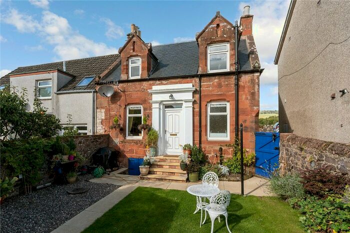 2 Bedroom Semi-Detached House For Sale In East Back Dykes, Strathmiglo, Cupar, Fife, KY14