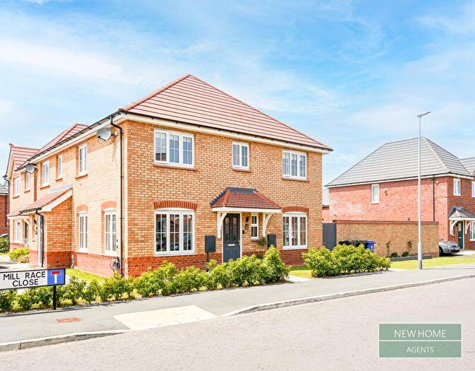 3 Bedroom Semi-Detached House For Sale In Mill Race Close, Burscough, Ormskirk, L40