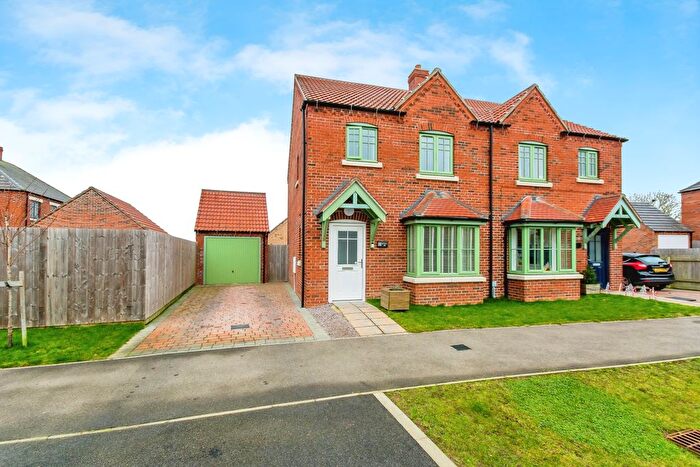3 Bedroom Semi-Detached House For Sale In Stickney Meadows, Stickney, Lincolnshire, PE22