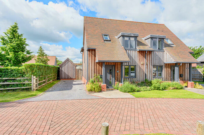 2 Bedroom Semi-Detached House For Sale In The Orchards, Houghton, Stockbridge, Hampshire, SO20