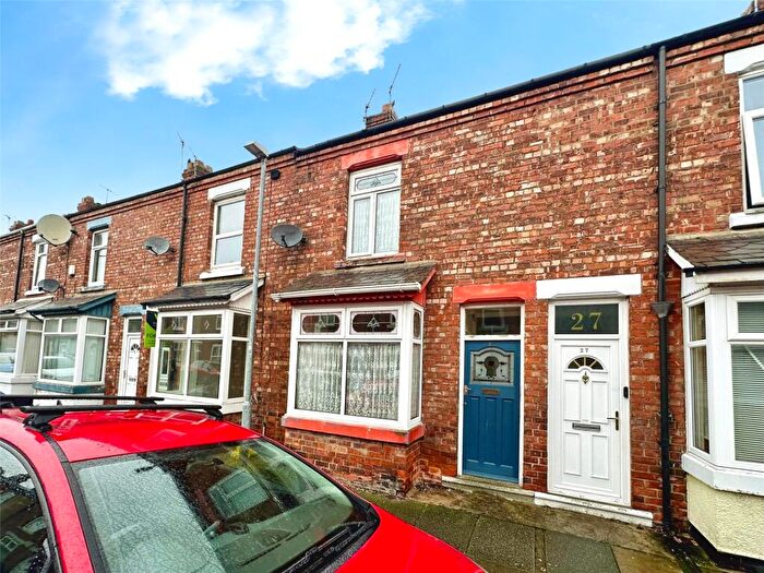 2 Bedroom Terraced House For Sale In Falmer Road, Darlington, DL1
