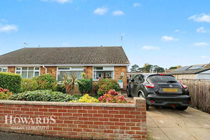 2 Bedroom Semi-Detached Bungalow For Sale In St Hilda Close, Caister-on-Sea, NR30