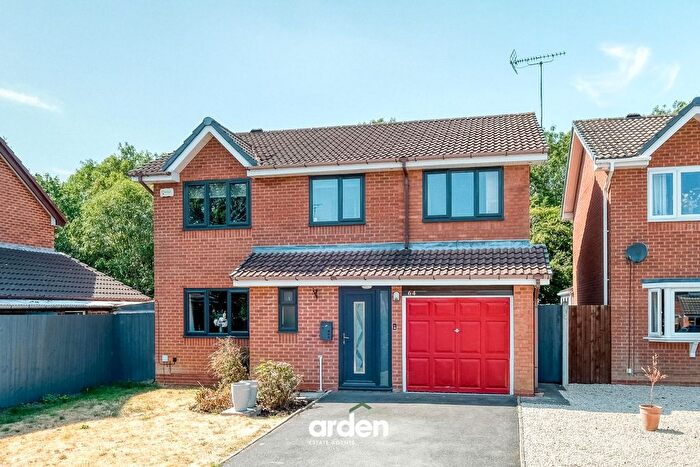 4 Bedroom Detached House For Sale In Longfellow Close, Redditch, B97