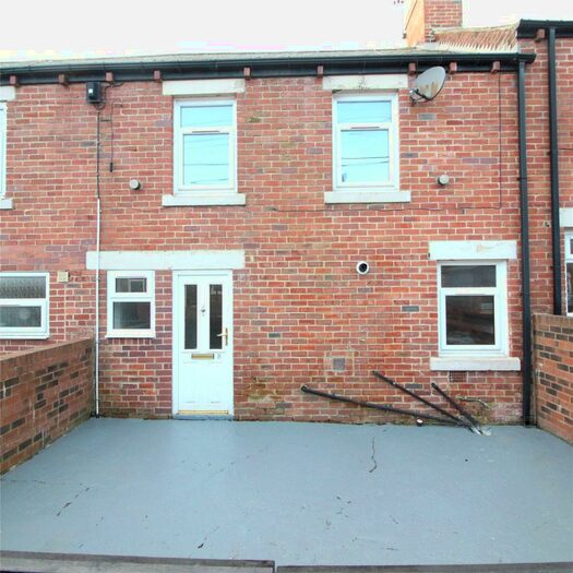 3 Bedroom Terraced House To Rent In Thomas Street, Easington Colliery, County Durham, SR8
