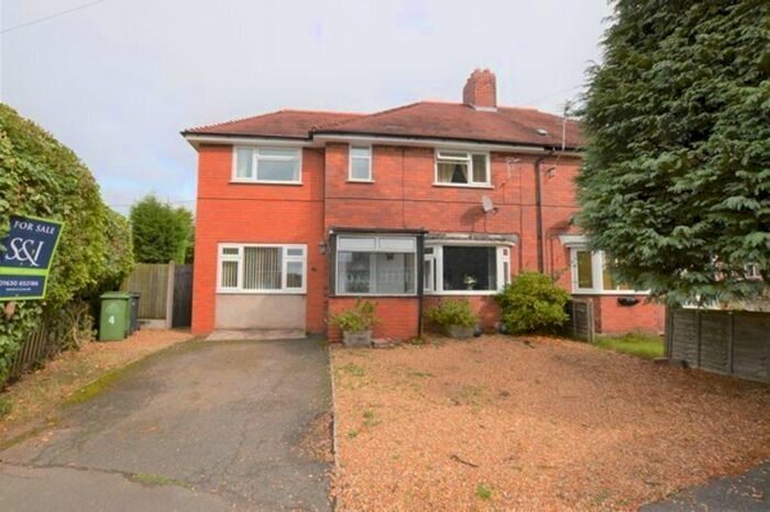 4 Bedroom Semi-Detached House For Sale In Mossfields, Soudley, Market Drayton, TF9