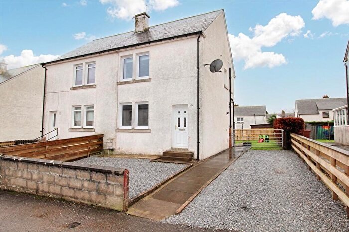 2 Bedroom Semi-Detached House For Sale In Fraser Place, Keith, Moray, AB55