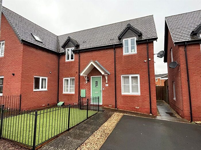 2 Bedroom Semi Detached House For Sale In Ferridays Fields, Woodside, Telford, Shropshire, TF7