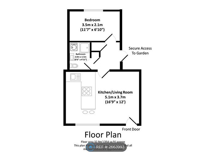 1 Bedroom Flat To Rent In Foxley Road, London, SW9