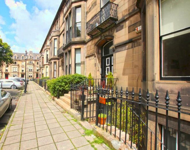 1 Bedroom Flat To Rent In Kingsborough Gardens, G12