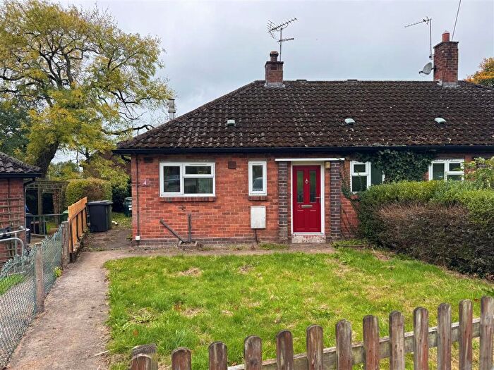 1 Bedroom Semi-Detached Bungalow For Sale In Kenrick Close, Woore, CW3