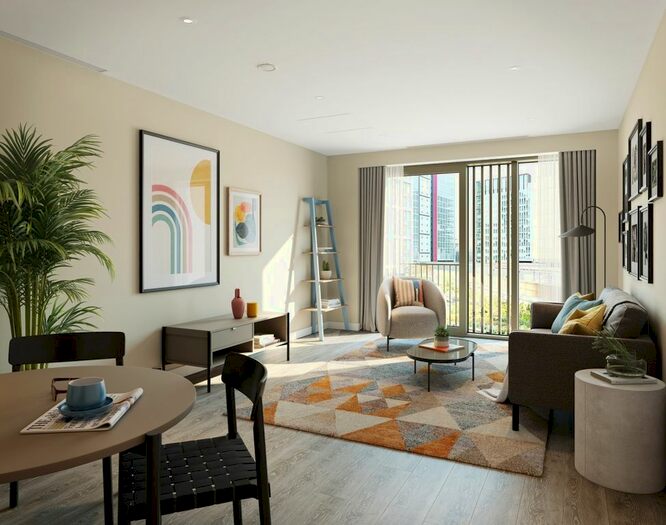 Studio To Rent In Coppermaker Square, Cherry Park Lane, Stratford, E20