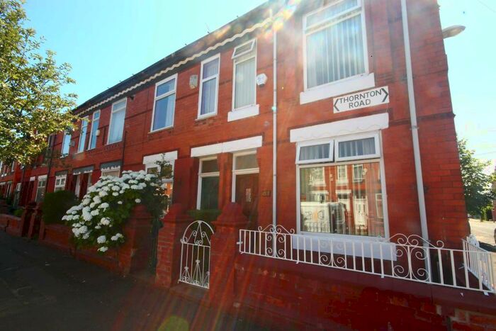 2 Bedroom Terraced House To Rent In Thornton Road, Fallowfield, Manchester, M14