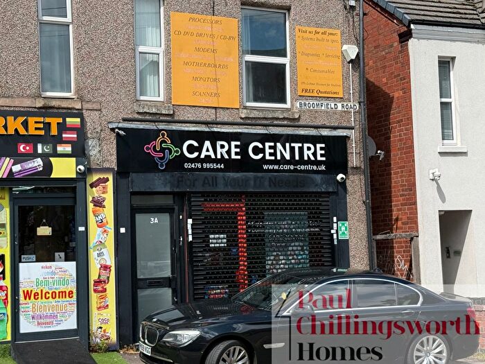 2 Bedroom Flat To Rent In Broomfield Road, Coventry, CV5