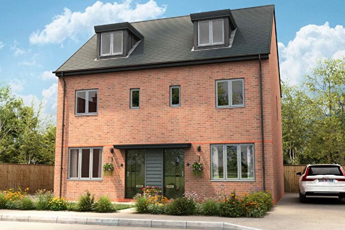 3 Bedroom Semi Detached House For Sale In "The Mcqueen" At Dodwells Road, Hinckley, LE10