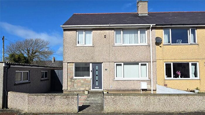3 Bedroom End Of Terrace House For Sale In Bro Dawel, Bodedern, Holyhead, Isle Of Anglesey, LL65