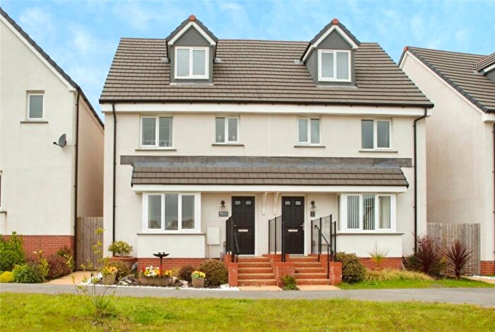 3 Bedroom Semi Detached House For Sale In Tutsan Lane, St. Austell, Cornwall, PL25