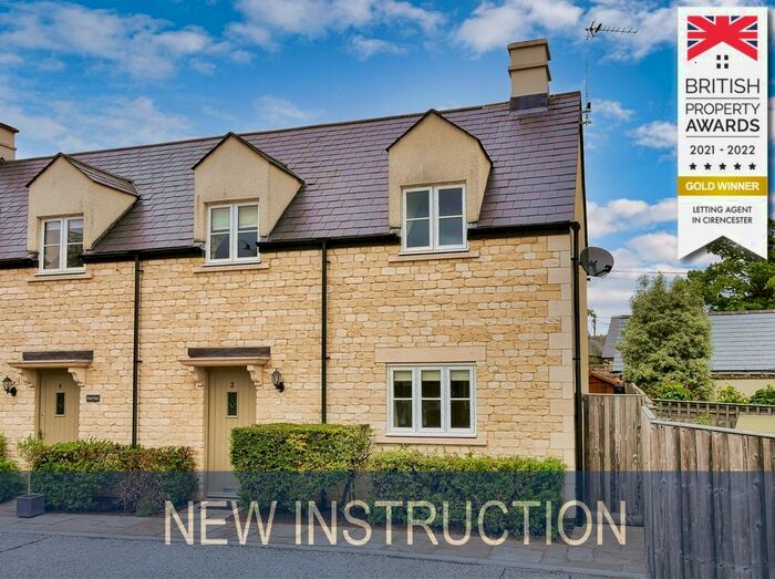 2 Bedroom Semi-Detached House To Rent In Oak Street, Lechlade, GL7