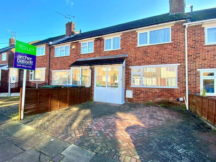 3 Bedroom Terraced House To Rent In Aldbury Rise, Allesley Park, Coventry, CV5