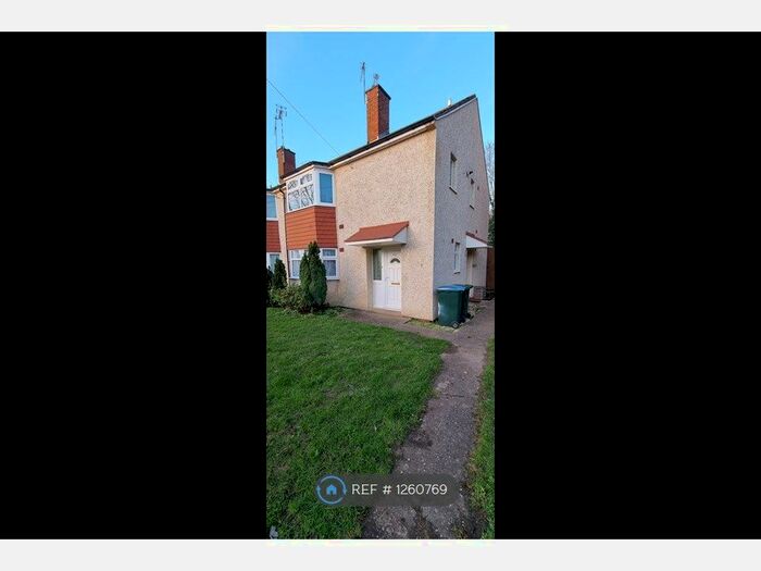 1 Bedroom Maisonette To Rent In James Green Road, Coventry, CV4
