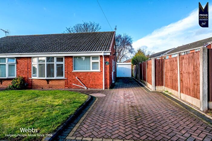 2 Bedroom Semi Detached Bungalow To Rent In Langdale Drive, Cannock, WS11