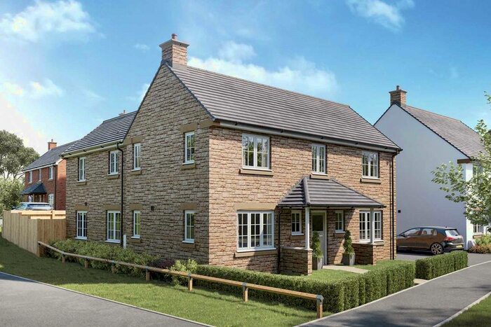 4 Bedroom Detached House For Sale In "The Waysdale - Plot " At Whittle Gardens, Hanbury Road, Innsworth, Gloucester, GL3