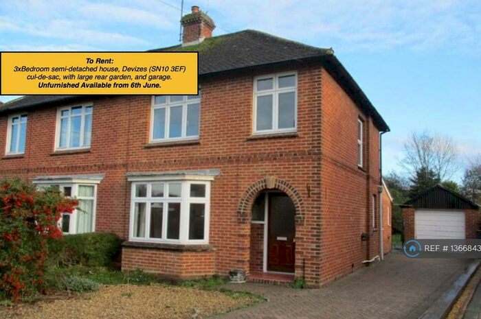 3 Bedroom Semi-Detached House To Rent In Eastleigh Close, Devizes, SN10
