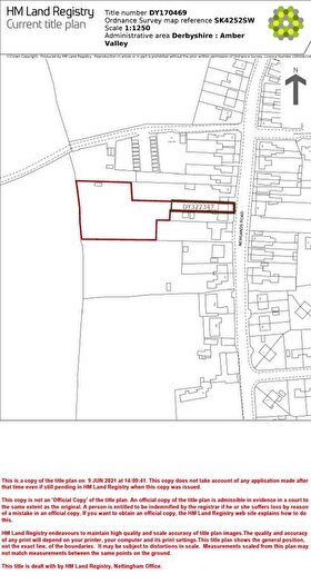 Land For Sale In Newlands Road, Riddings, Alfreton, DE55