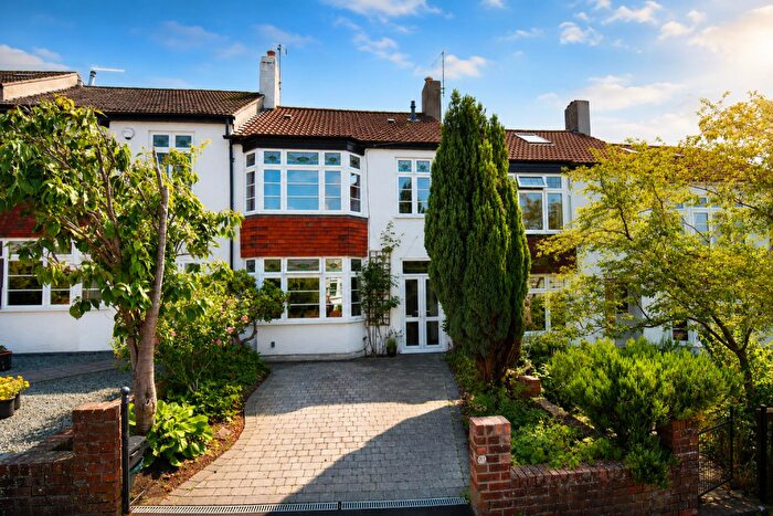 3 Bedroom Terraced House For Sale In Popular Cul De Sac Close To Westbury Village, Cote Lea Park, Bristol, BS9
