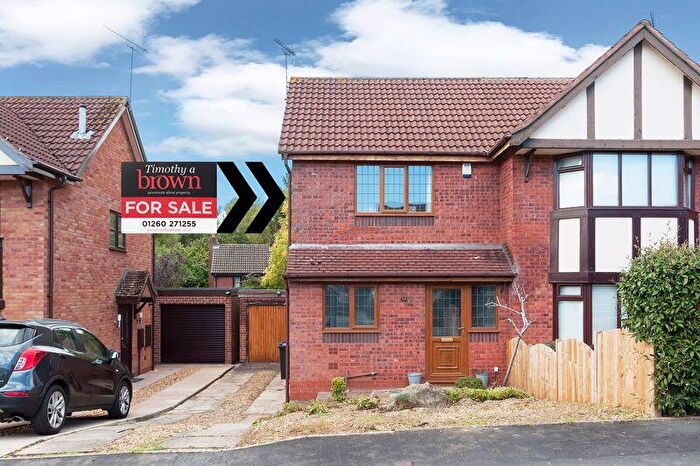 2 Bedroom Semi-Detached House For Sale In Wroxham Way, Newcastle-under-Lyme, ST5