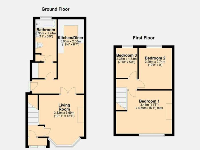 3 Bedroom Property To Rent In Old Oscott Lane, Great Barr, Birmingham, B44