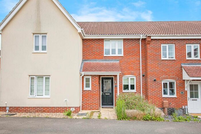 2 Bedroom Terraced House For Sale In Grantham Avenue, Great Cornard, Sudbury, CO10