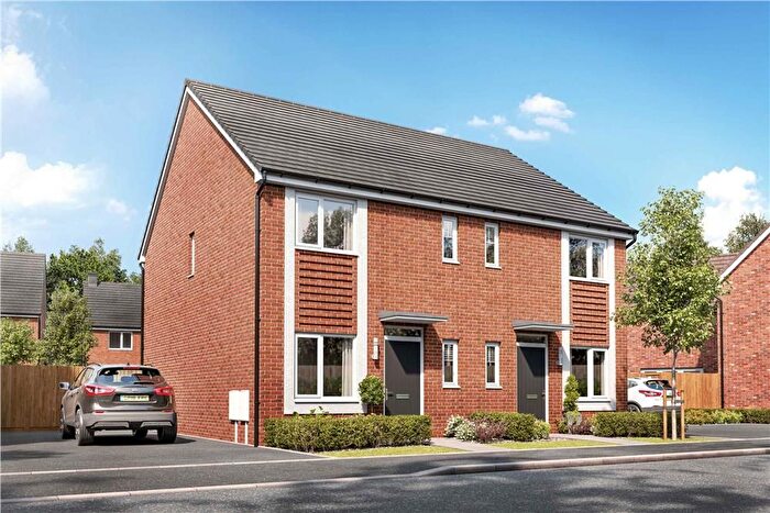 3 Bedroom Semi Detached House For Sale In "The Mirin" At Pear Tree Drive, Broomhall, Worcester, WR5