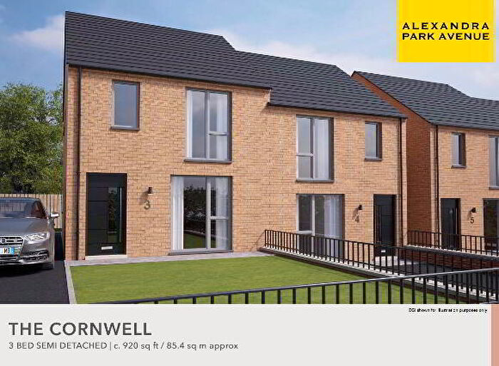 3 Bedroom Semi-Detached House For Sale In The Cornwell, Ix Alexandra Park Avenue, Belfast, BT15