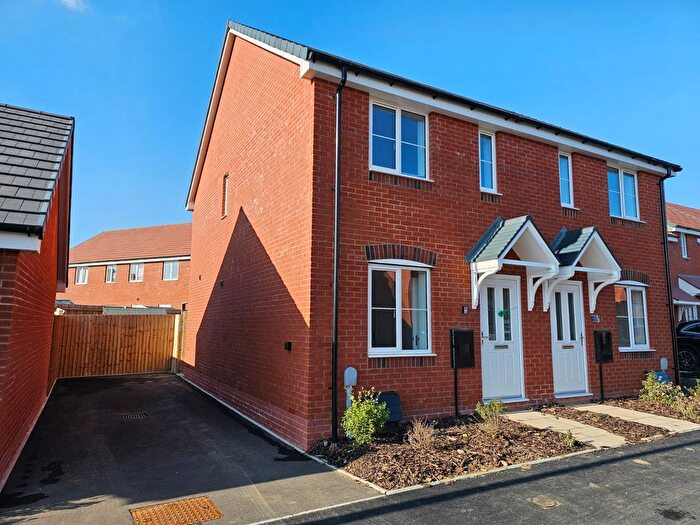 2 Bedroom Semi-Detached House For Sale In Elderberry Grove, Pershore, Worcestershire, WR10
